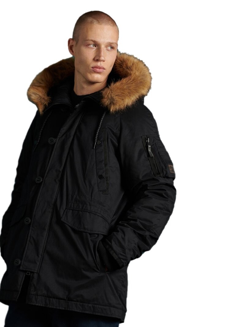 

Парка Superdry, черный