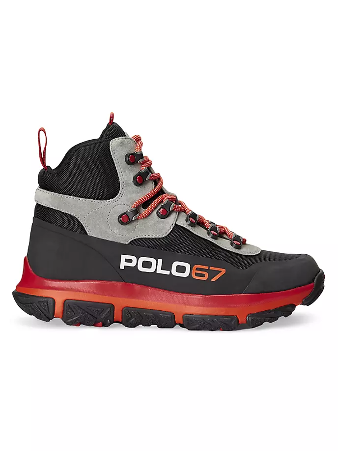 

Высокие кеды Adventure 300 Mid Polo Ralph Lauren, черный