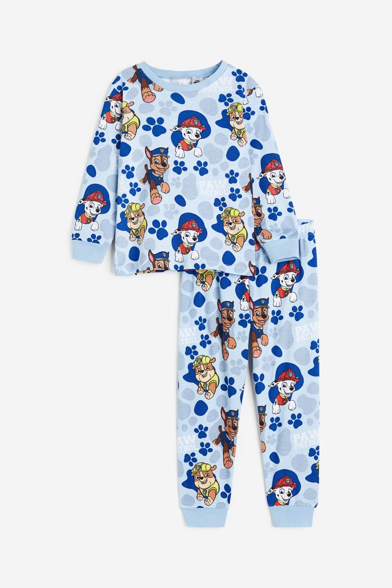 Пижамный комплект с принтом H&M