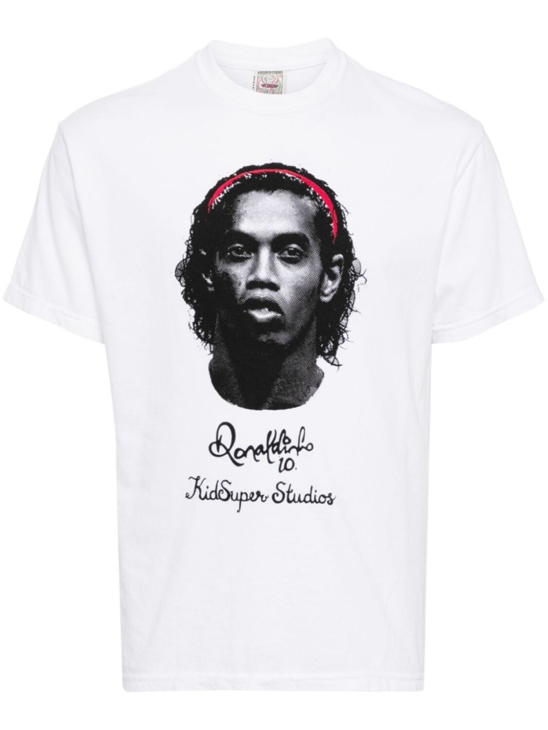 

KidSuper футболка из коллаборации с ronaldinho, белый