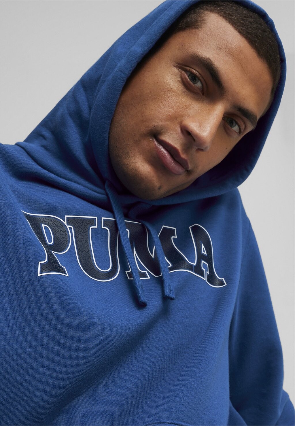

Толстовка с капюшоном Puma, синий