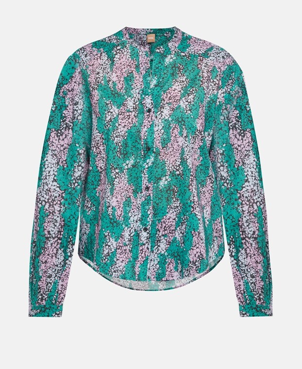 

Блузка для отдыха Boss Orange, темно-серый