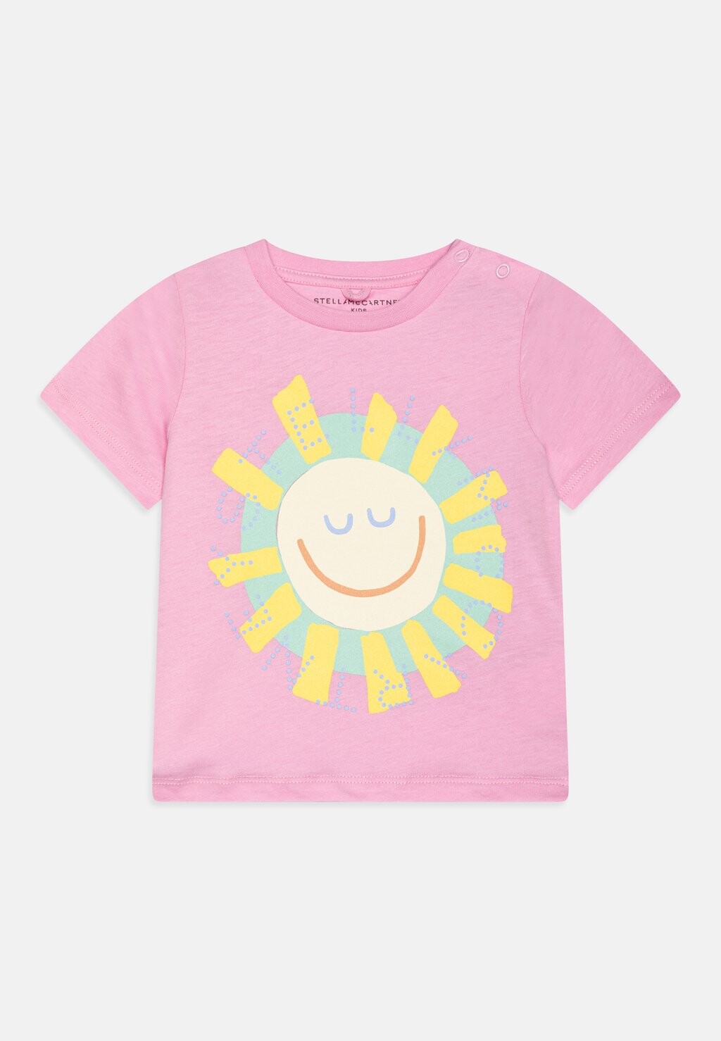 

Футболка с принтом BABY GIRL Stella McCartney Kids, цвет rose
