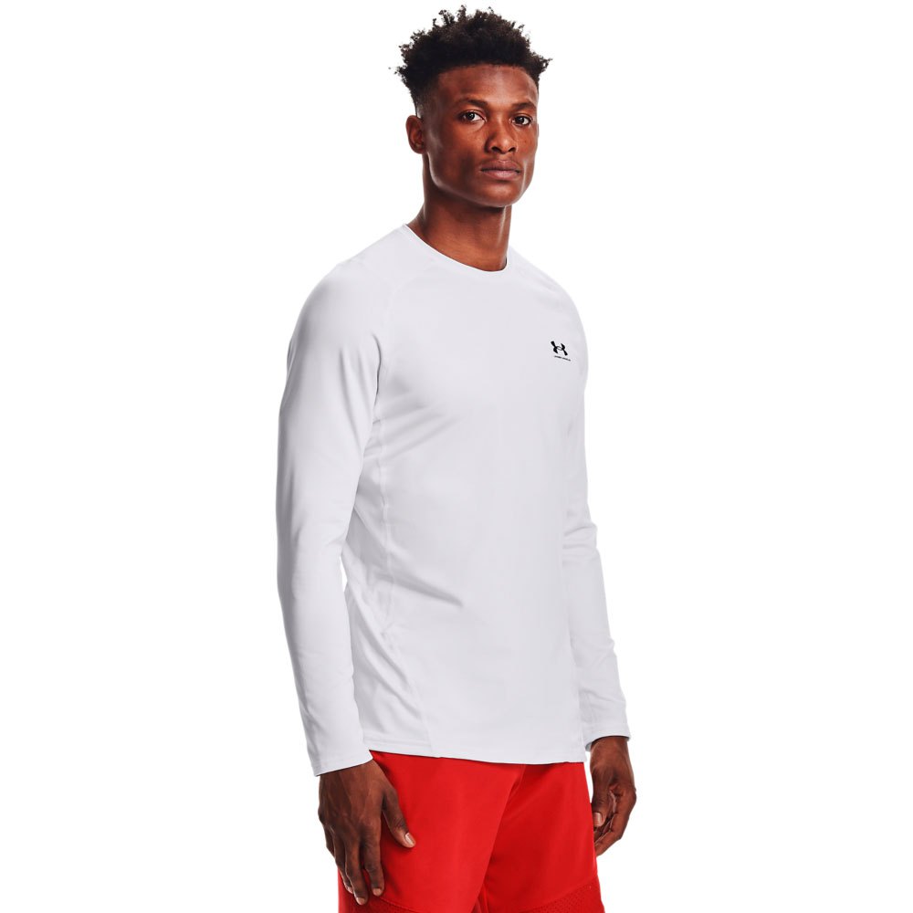 

Футболка с длинным рукавом Under Armour ColdGear Armour Fitted Crew, белый