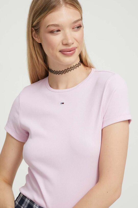 

Футболки Tommy Jeans, розовый