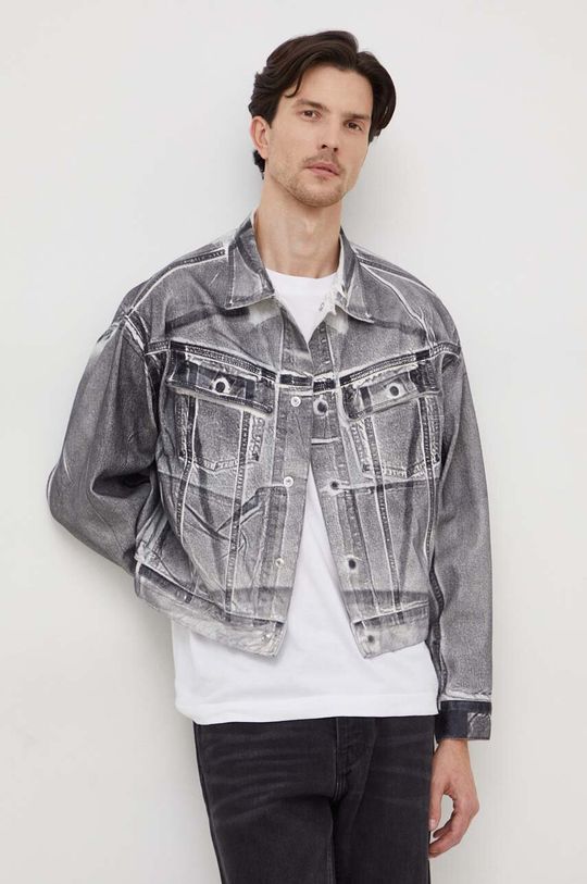Джинсовая куртка Calvin Klein Jeans, серый