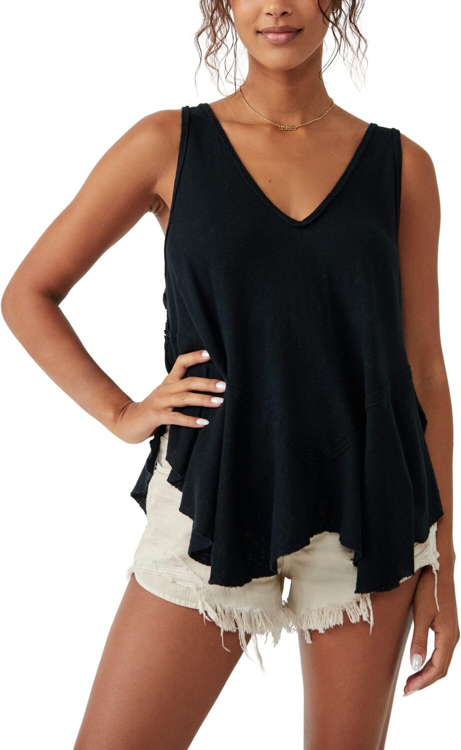 

Топ Rosie Drop Waist Free People, черный