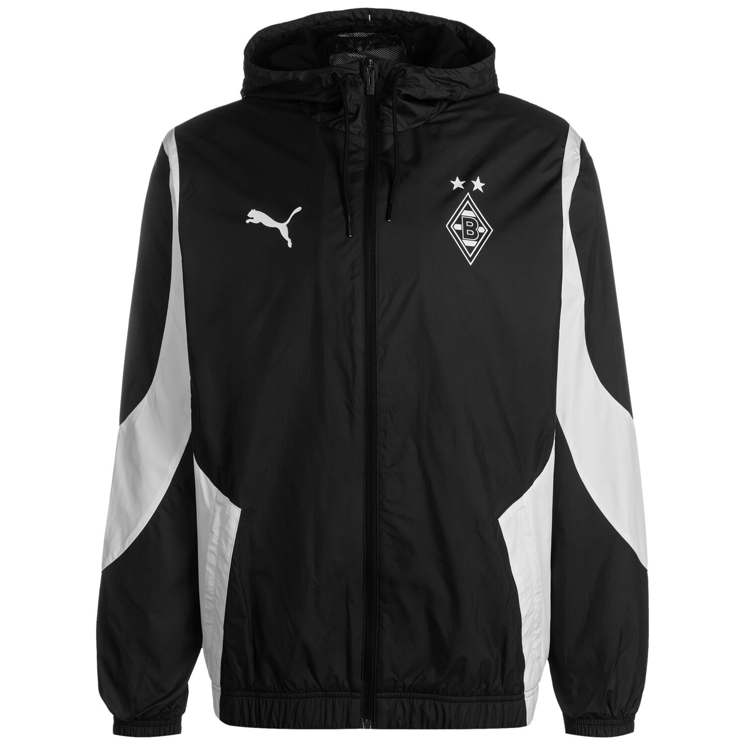 

Спортивная куртка Puma Borussia Mönchengladbach Prematch Woven Anthem, черный