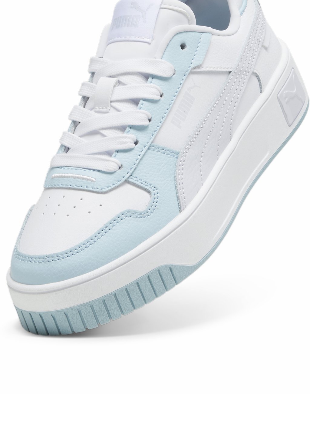 

Низкие кроссовки Carina Street Puma, цвет white silver mist