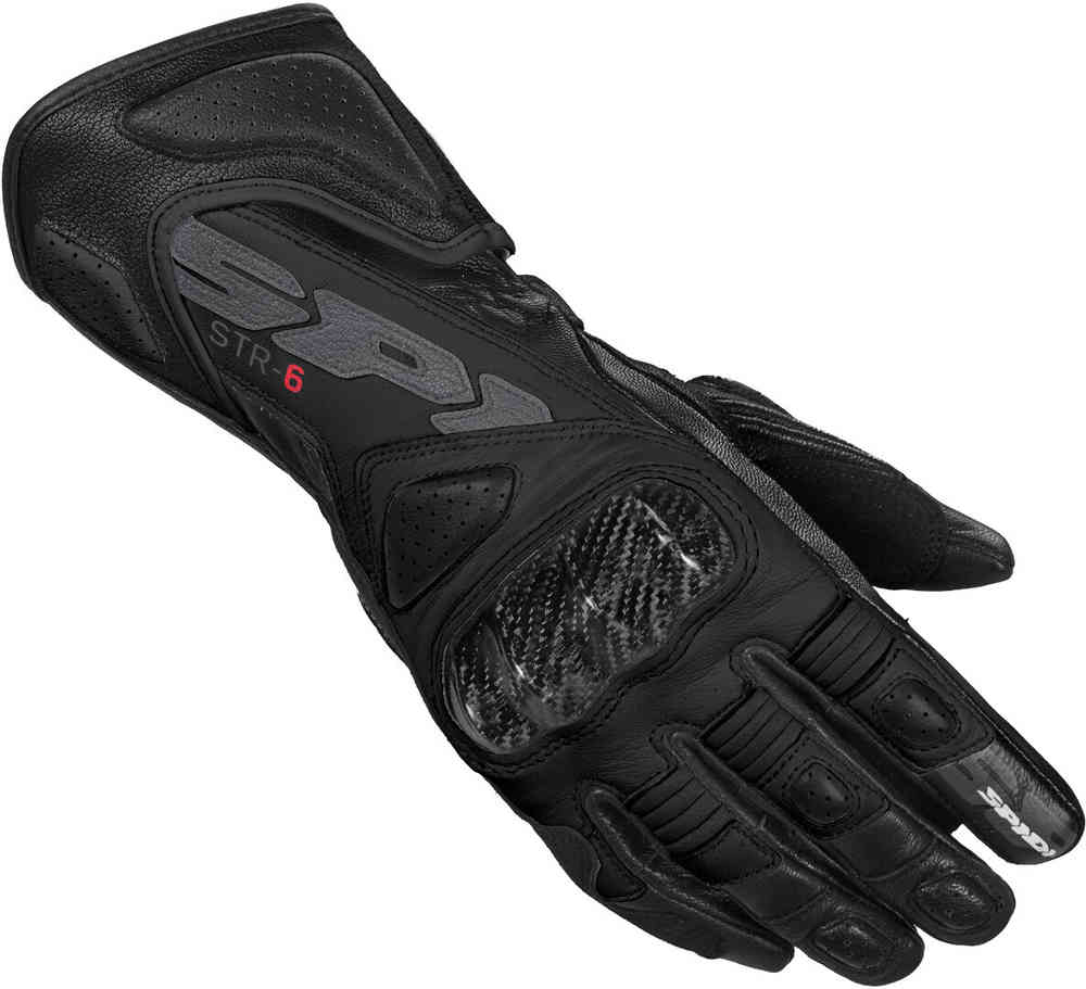 STR-6 Женские мотоциклетные перчатки Spidi, черный фото
