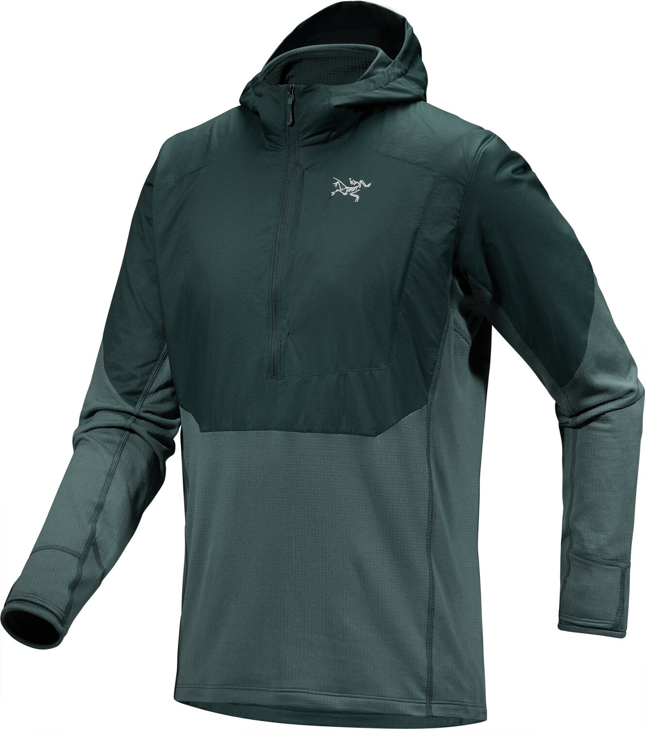 

Толстовка Delta Hybrid - Мужская Arc'teryx, зеленый