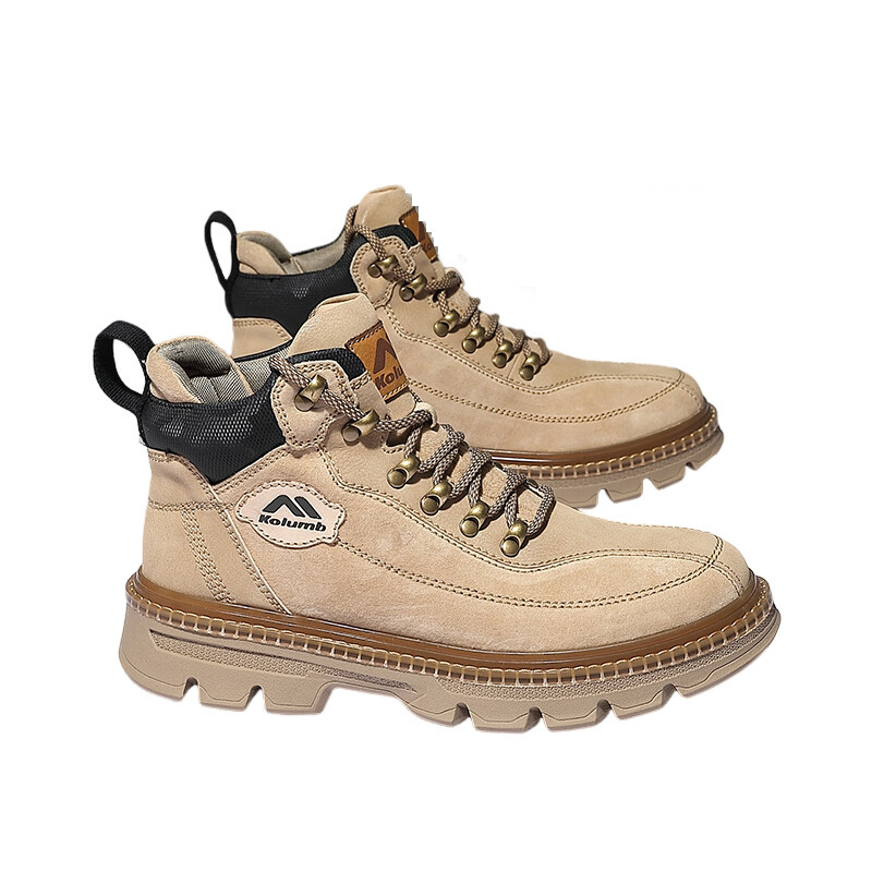 

Мужские ботинки Cahhrrn X Martin Boot Men Beige Kolumb