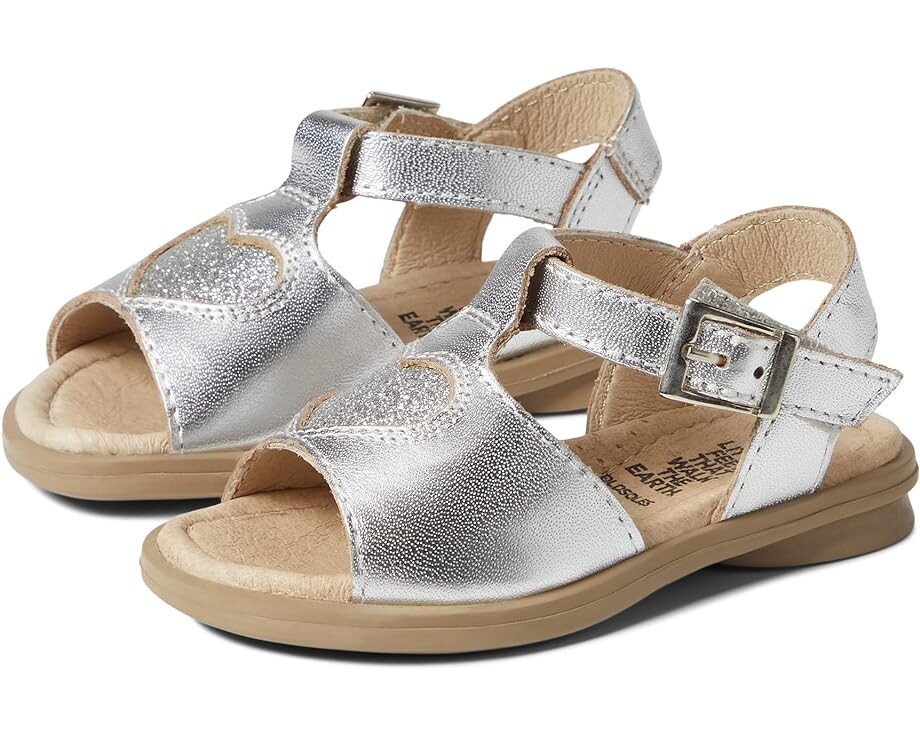 

Сандалии Old Soles Sugar Heart, цвет Silver/Glam Argent