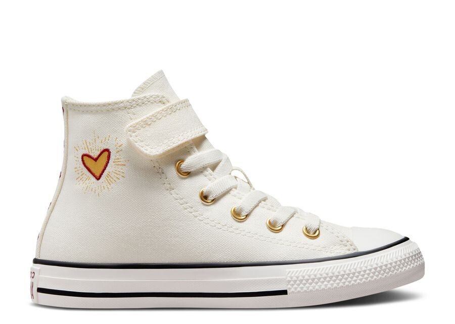 

Кроссовки Converse Chuck Taylor All Star Easy On High PS, цвет Valentines Day 2023 Vintage White