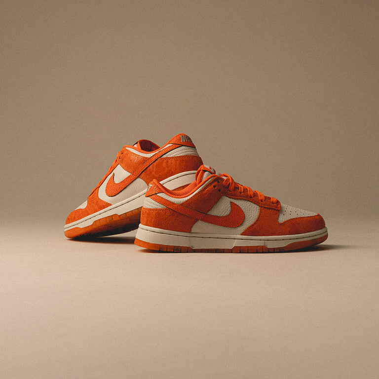 

Кроссовки Wmns Dunk Low *Cracked Orange* Nike, оранжевый
