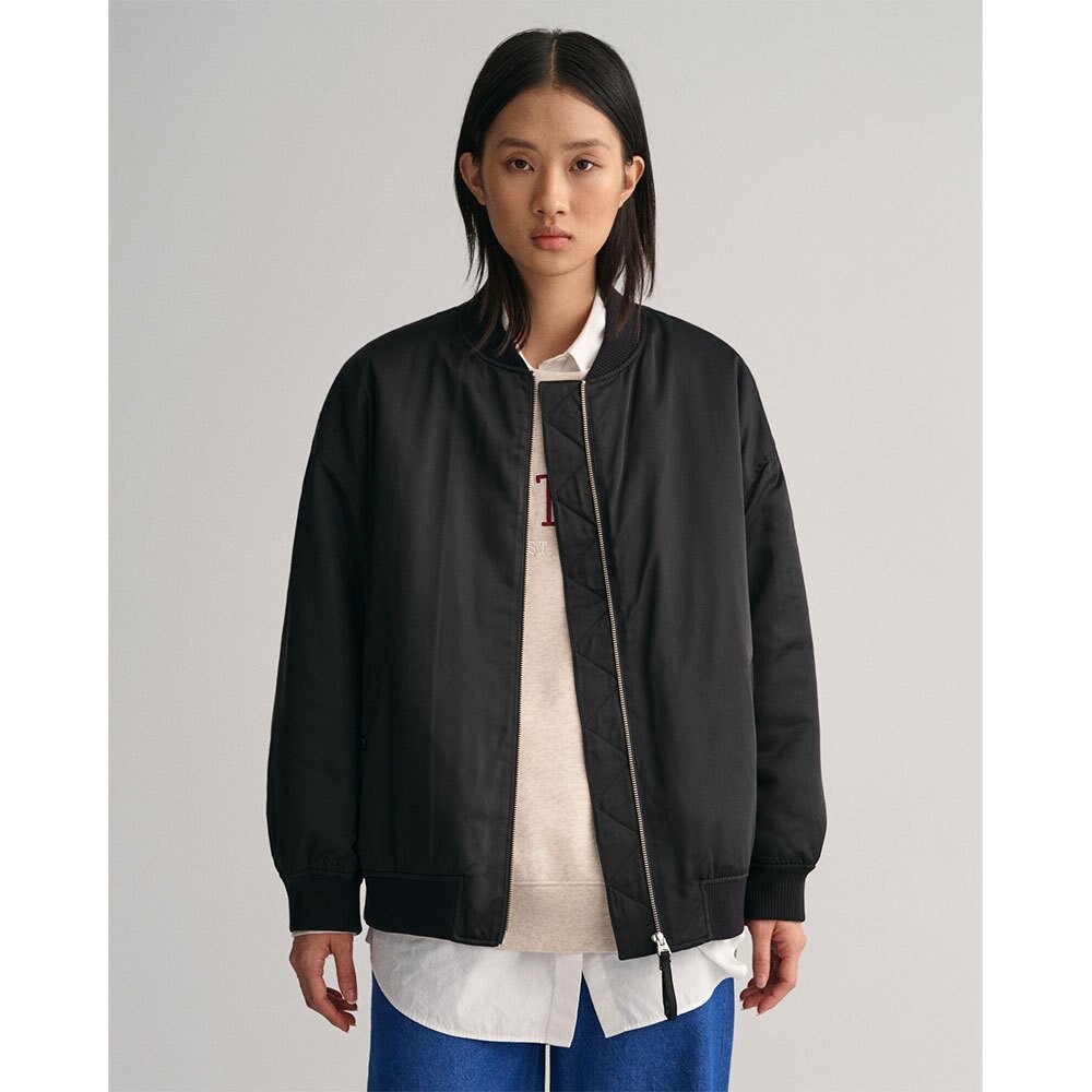 

Куртка Gant Padded Bomber, черный