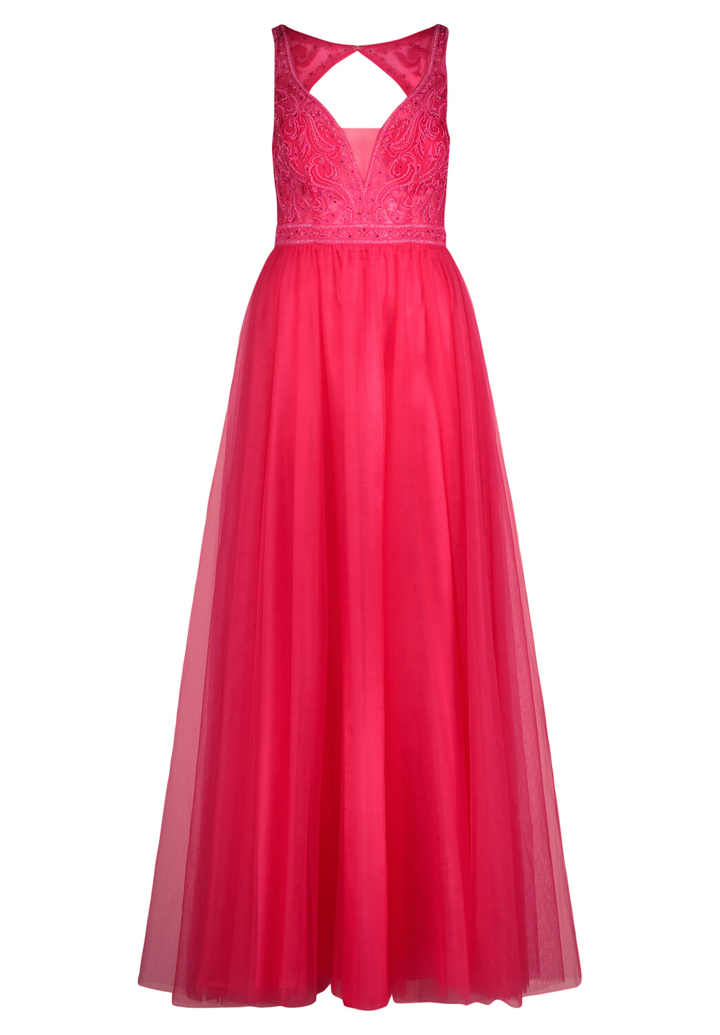 

Платье Vera Mont Abend mit Stickerei, цвет Rasberry Fizz