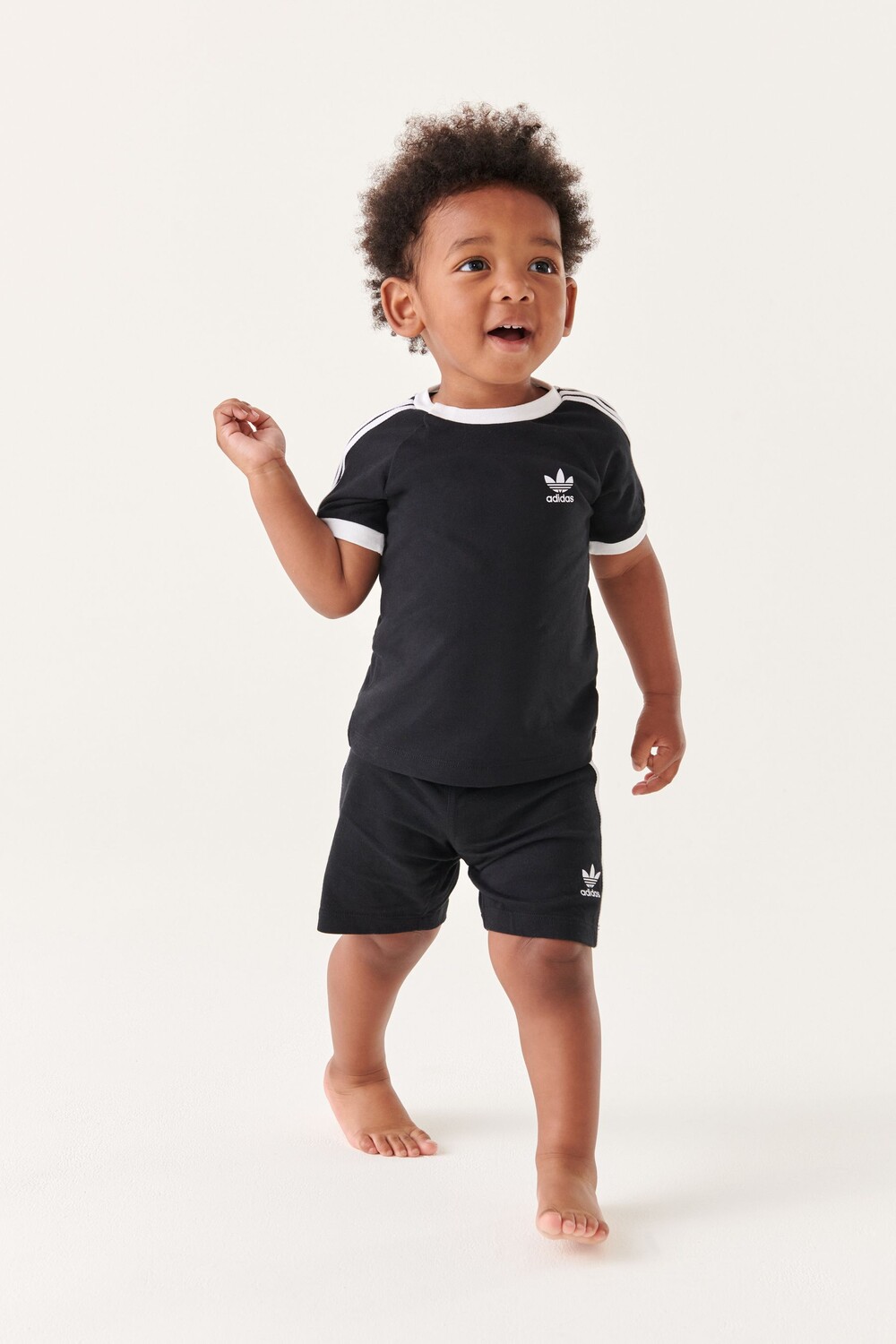 

Футболка adidas Originals с 3 полосками adidas originals, черный