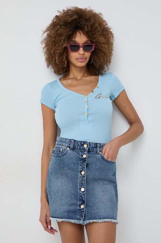 

Футболки Guess, синий