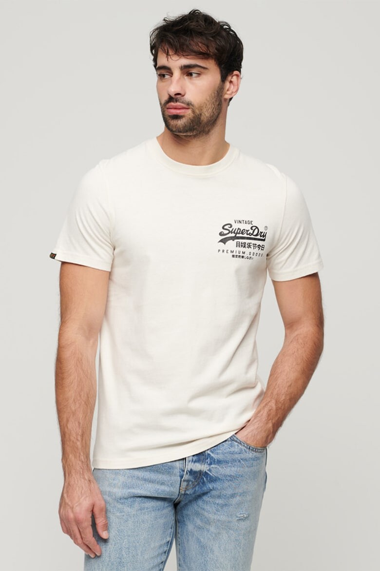 

Свободная хлопковая футболка Tokyo Superdry, черный