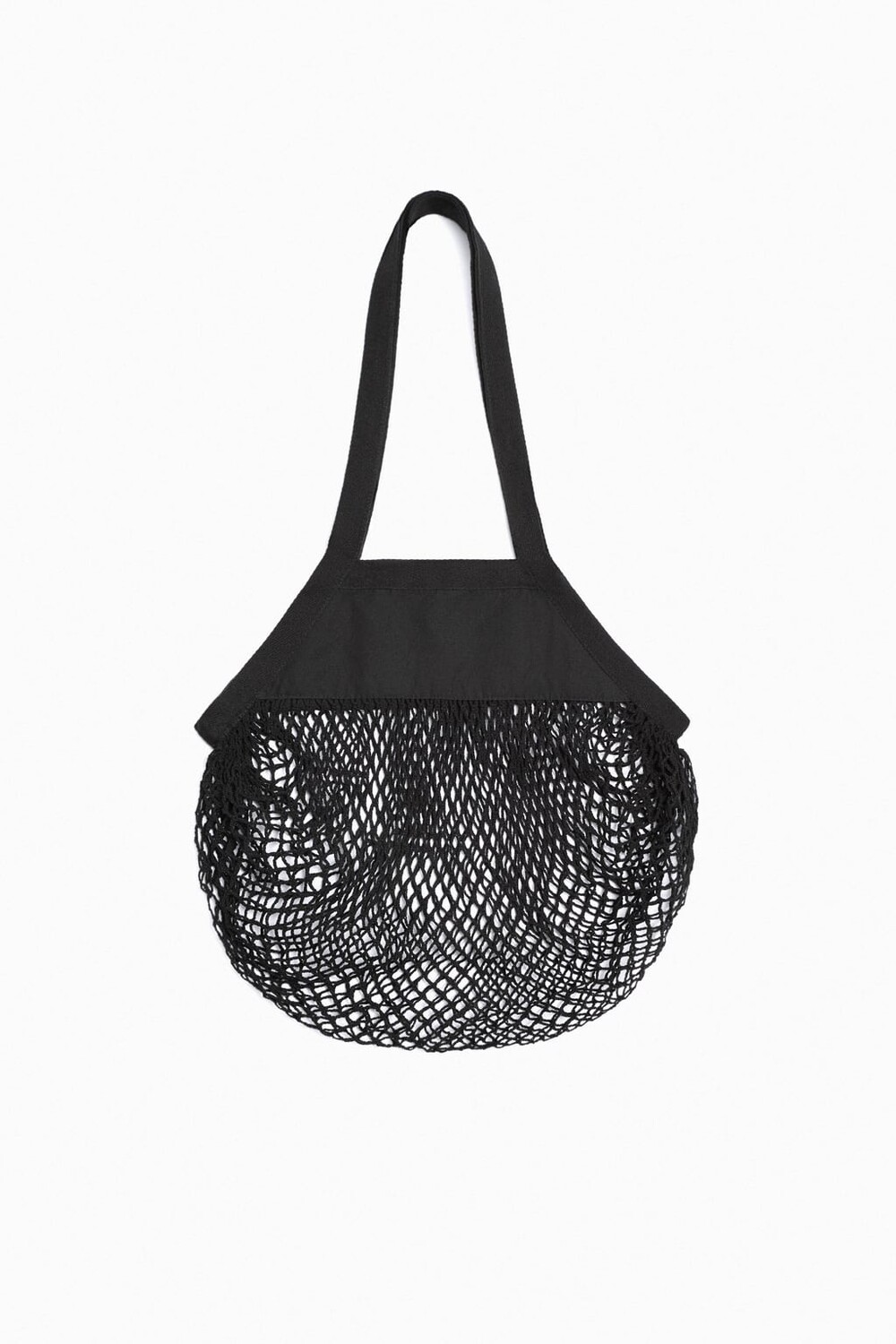 

Сетчатая сумка ZARA, черный
