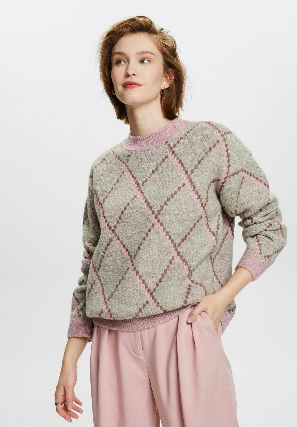 

Свитшот Esprit, цвет light taupe
