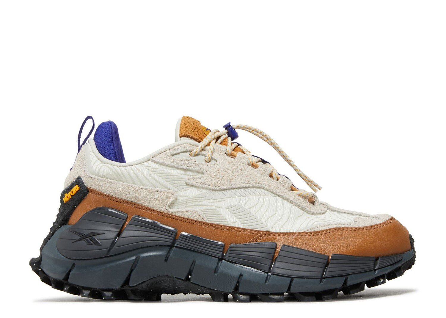 

Кроссовки Reebok Zig Kinetica 2.5 Edge 'Chalk Wild Brown', серый