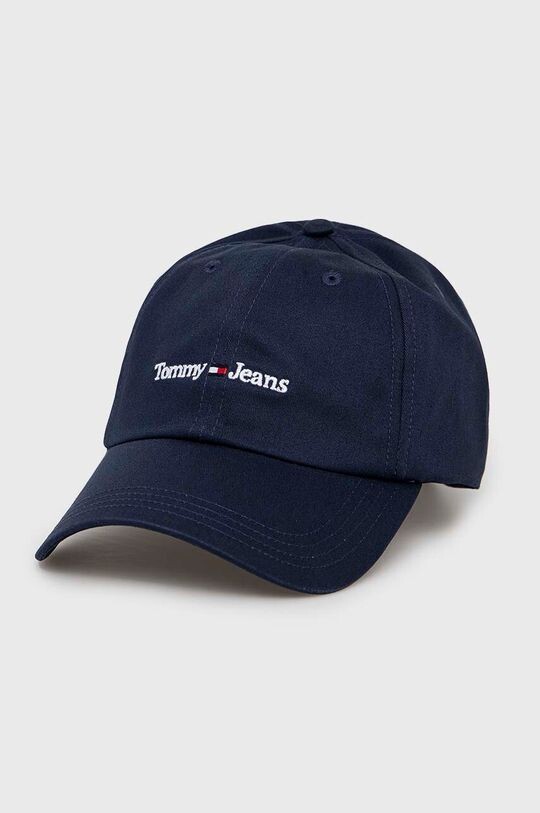 

Хлопковая бейсболка Tommy Jeans, темно-синий