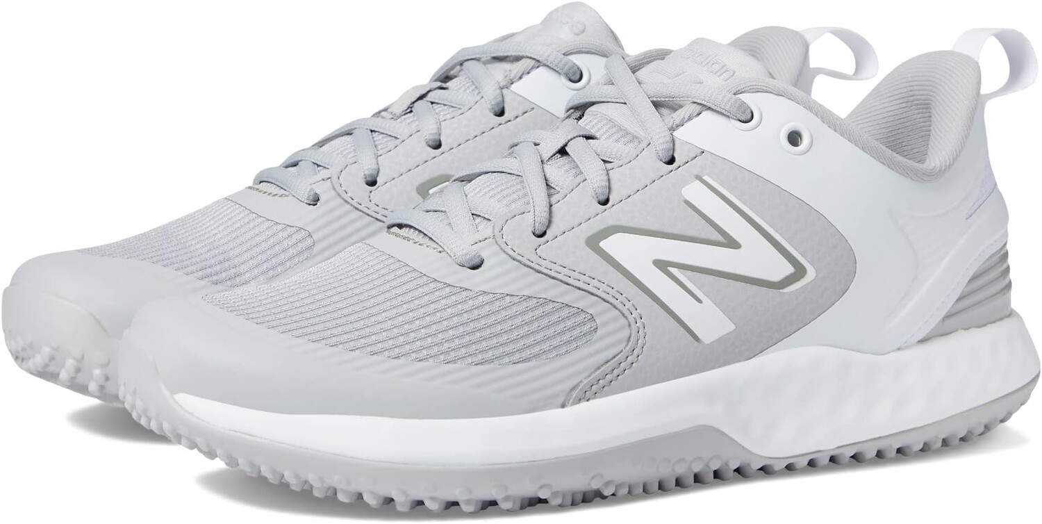 

Бутсы Fresh Foam Velo v3 Turf-Trainer New Balance, цвет Grey/White
