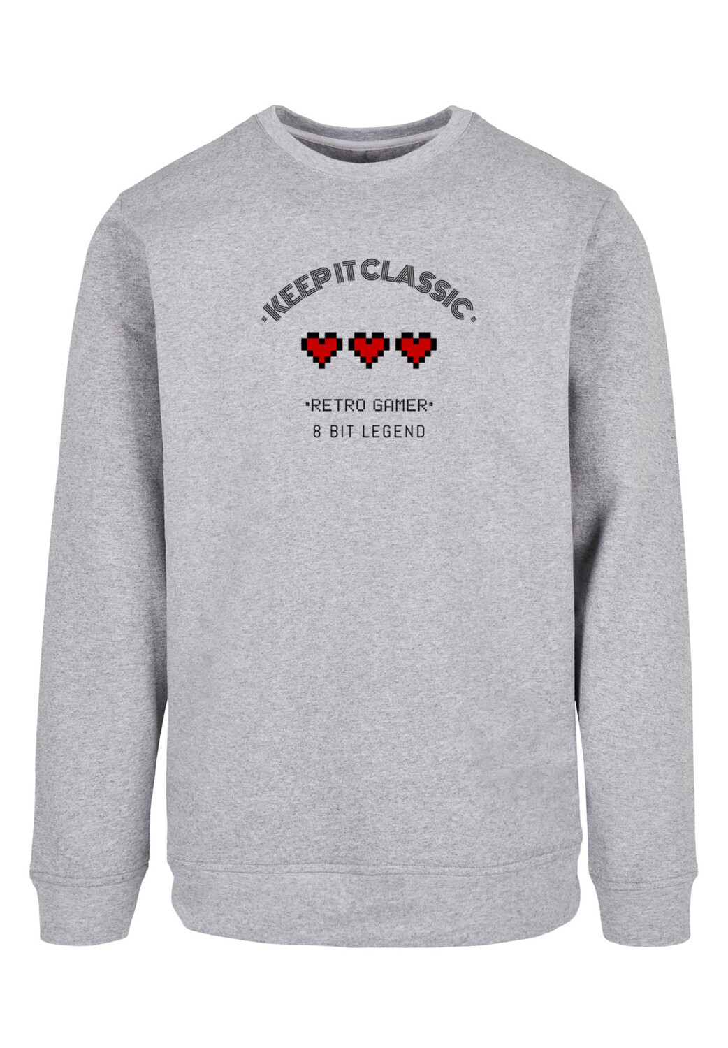 

Пуловер F4NT4STIC Sweatshirt Retro Gaming Keep it Classic, цвет grau meliert