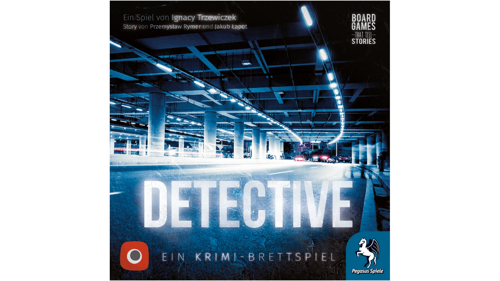 детектив игра о современном расследовании Pegasus Детектив (Portal Games, немецкое издание)
