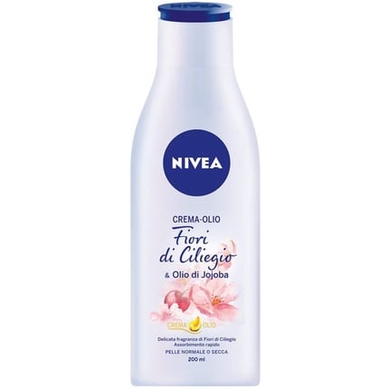 Крем-масло «Цветы вишни и масло жожоба» 200мл, Nivea nivea oil infused lotion масло цветков вишни и жожоба 500 мл 16 9 жидк унции