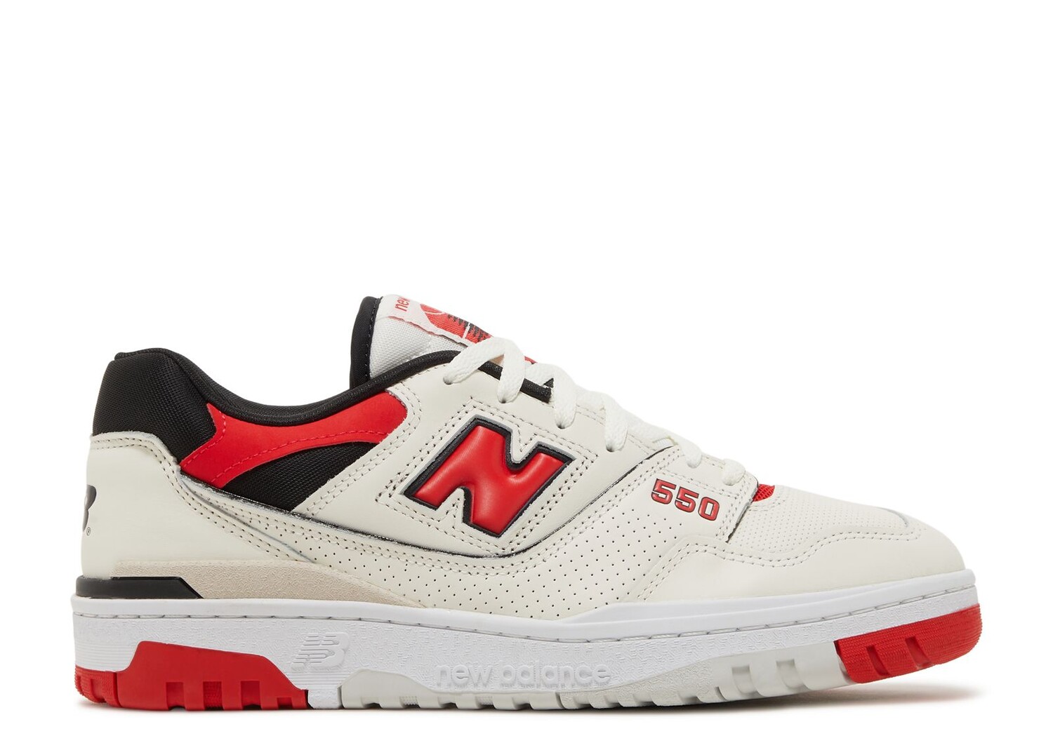

Кроссовки New Balance 550 'Sea Salt True Red', кремовый, Бежевый