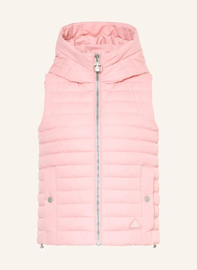 

Стеганый жилет oxeye Barbour, розовый