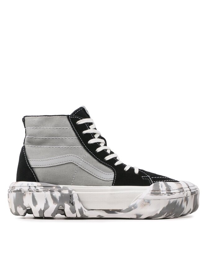 

Кроссовки Sk8-Hi Tapered VN0A7Q5TBRF1 Vans, серо-черный