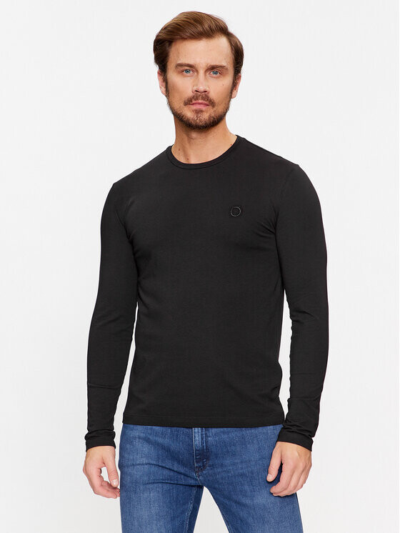 

Классический крой с длинными рукавами Trussardi, черный