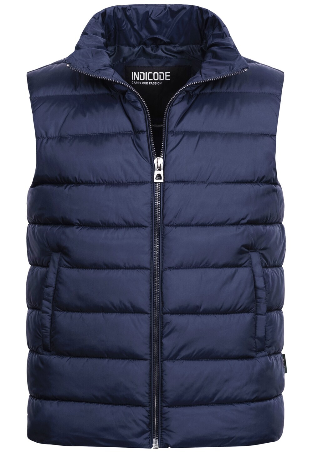 

Жилет INDICODE JEANS Gibbon, темно-синий