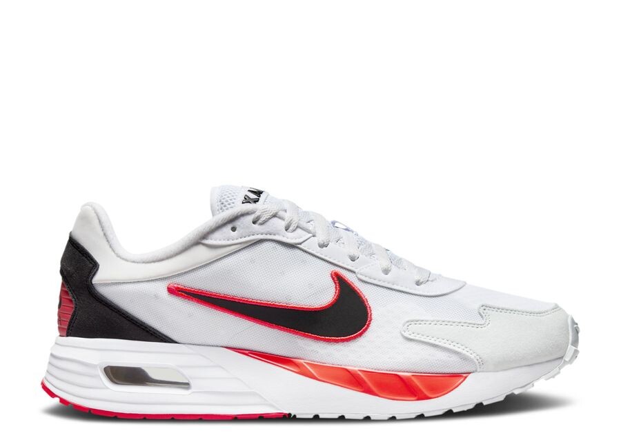 

Кроссовки Nike Air Max Solo 'White Bright Crimson', белый