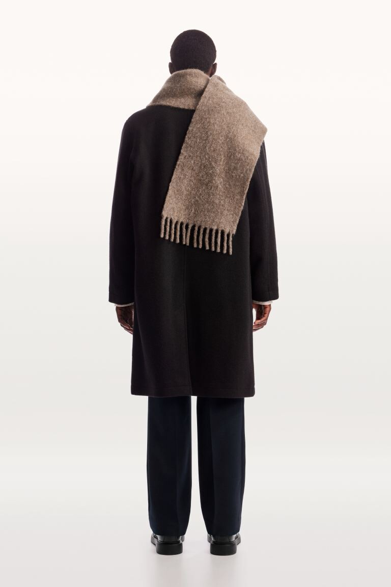 

Рубашка оверсайз из поплина H&M, синий