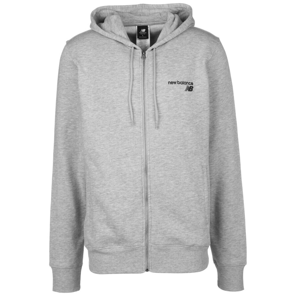 

Толстовка на молнии New Balance, пестрый серый