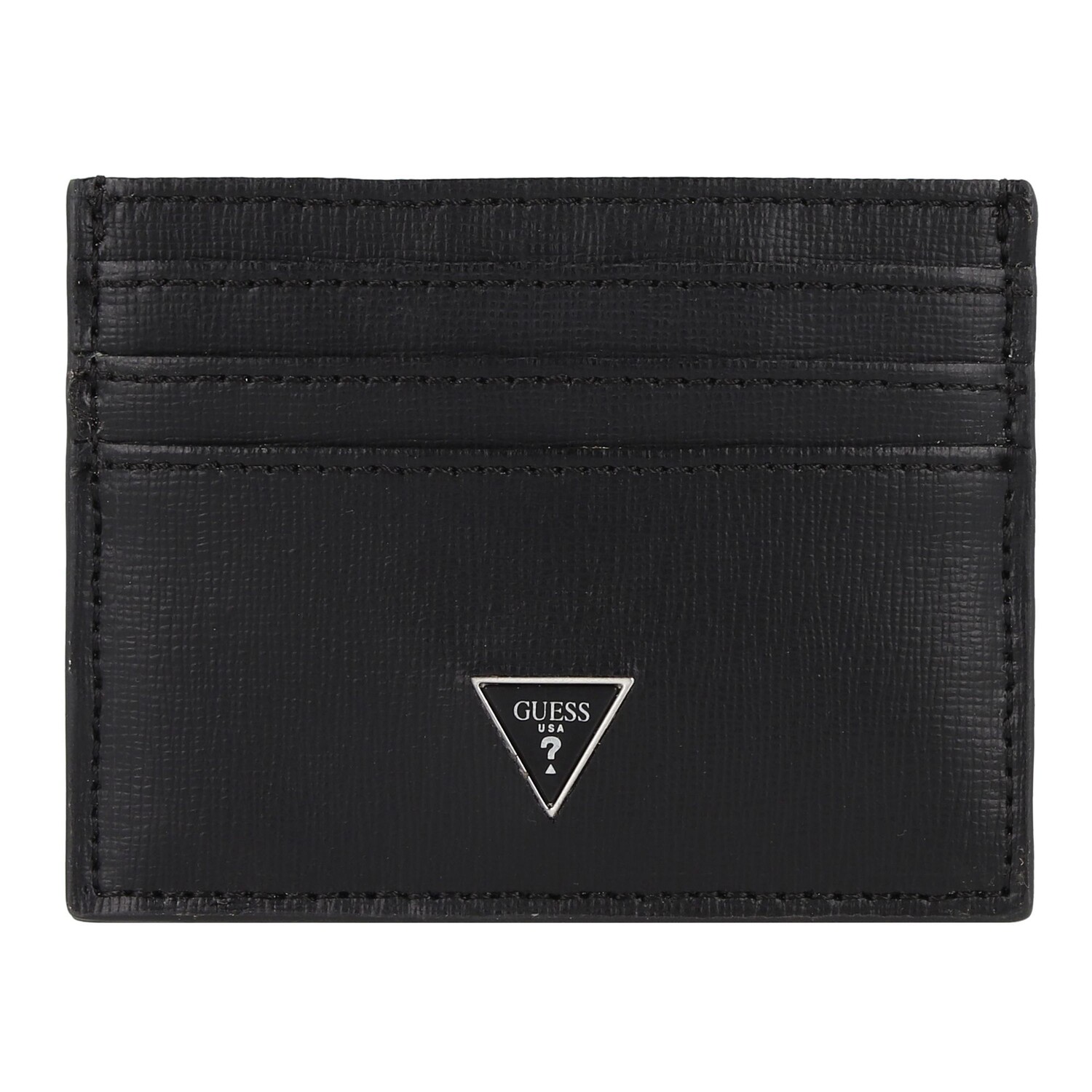 

Кошелек Guess Certosa Kreditkartenetui RFID Schutz Leder 9.5 cm, черный