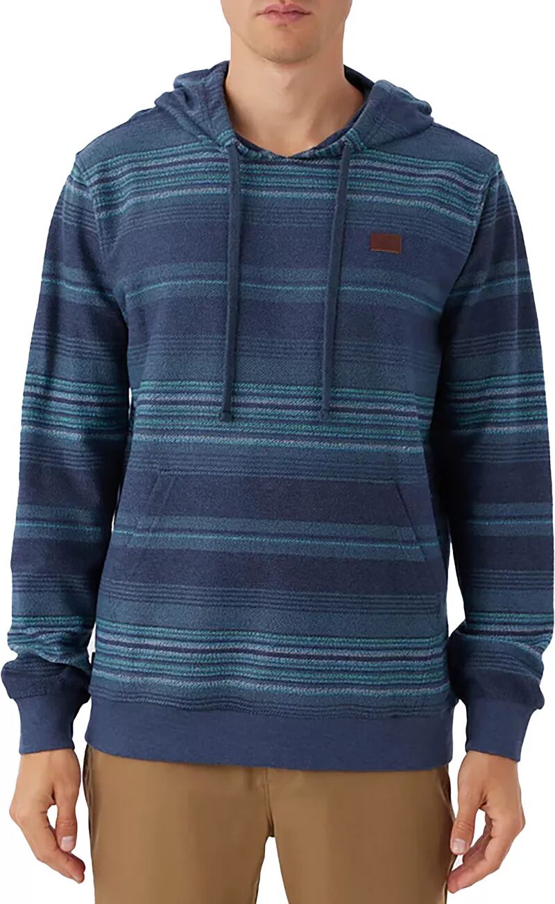 Мужской пуловер в полоску O'Neill Bavaro с капюшоном длинный мужской комбинезон в полоску с капюшоном