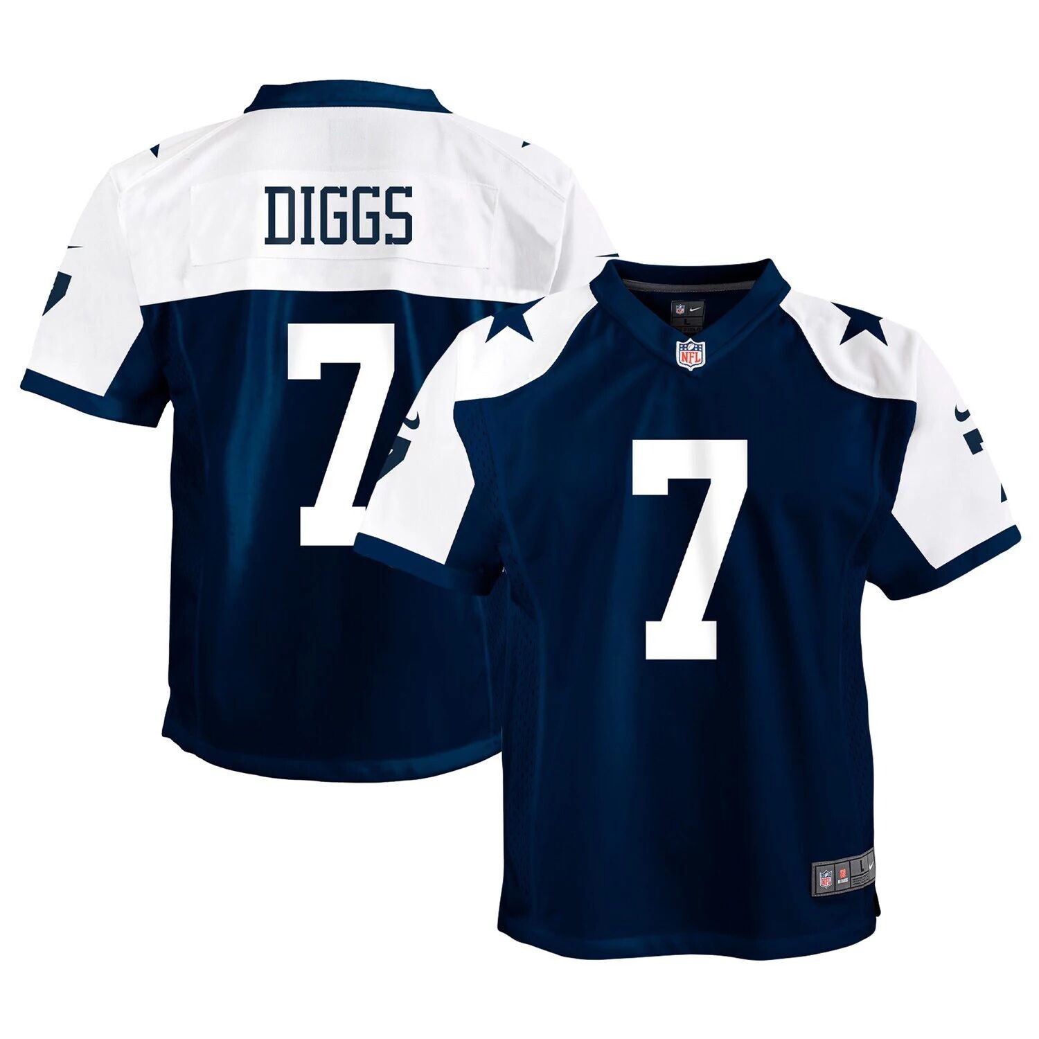 

Молодежный трикотаж Nike Trevon Diggs Navy Dallas Cowboys Alternate Game Nike