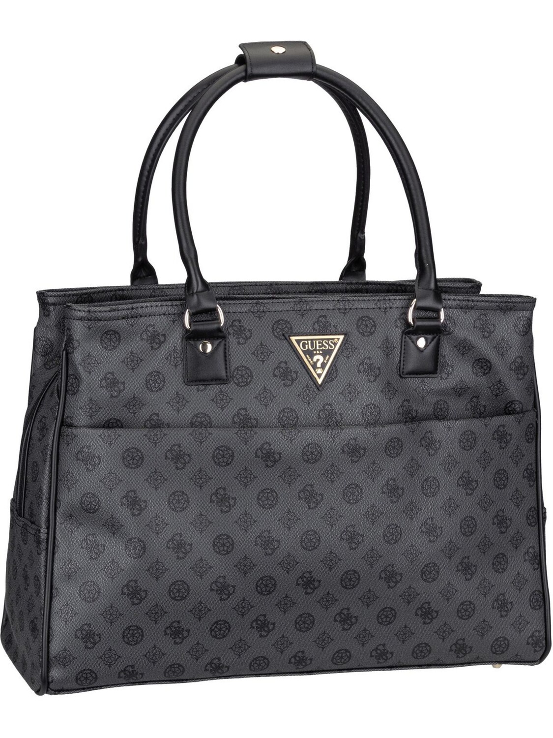 

Сумка шоппер Guess Wilder Tote, цвет Charcoal