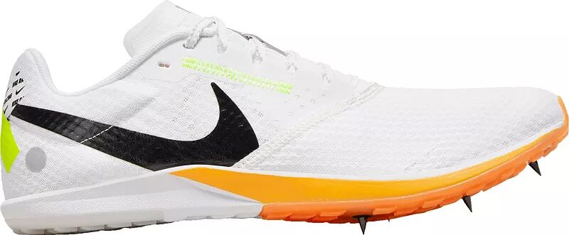 цена Легкоатлетические кроссовки Nike Zoom Rival 6 XC, белый/оранжевый