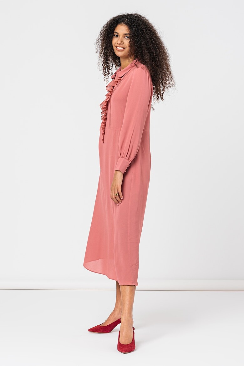 

Платье Faithi со складками Ted Baker, розовый