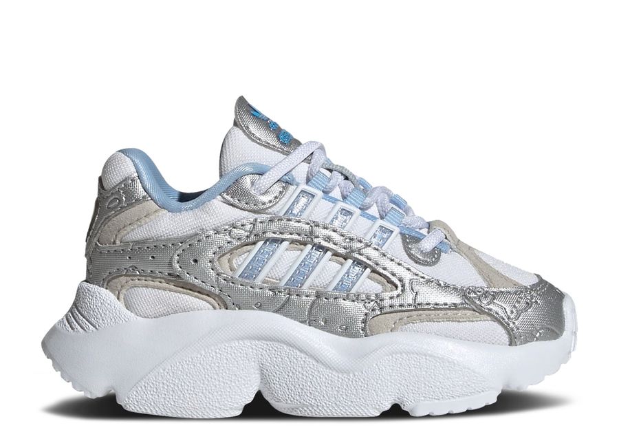 

Кроссовки adidas Hello Kitty X Ozmillen Elastic Lace I, цвет White Glow Blue Grey