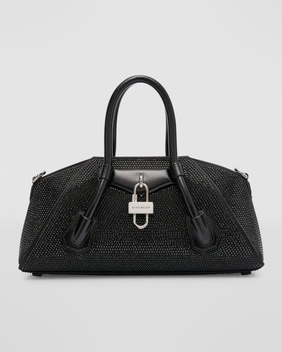 

Сумка Mini Antigona со стразами и ручкой сверху Givenchy