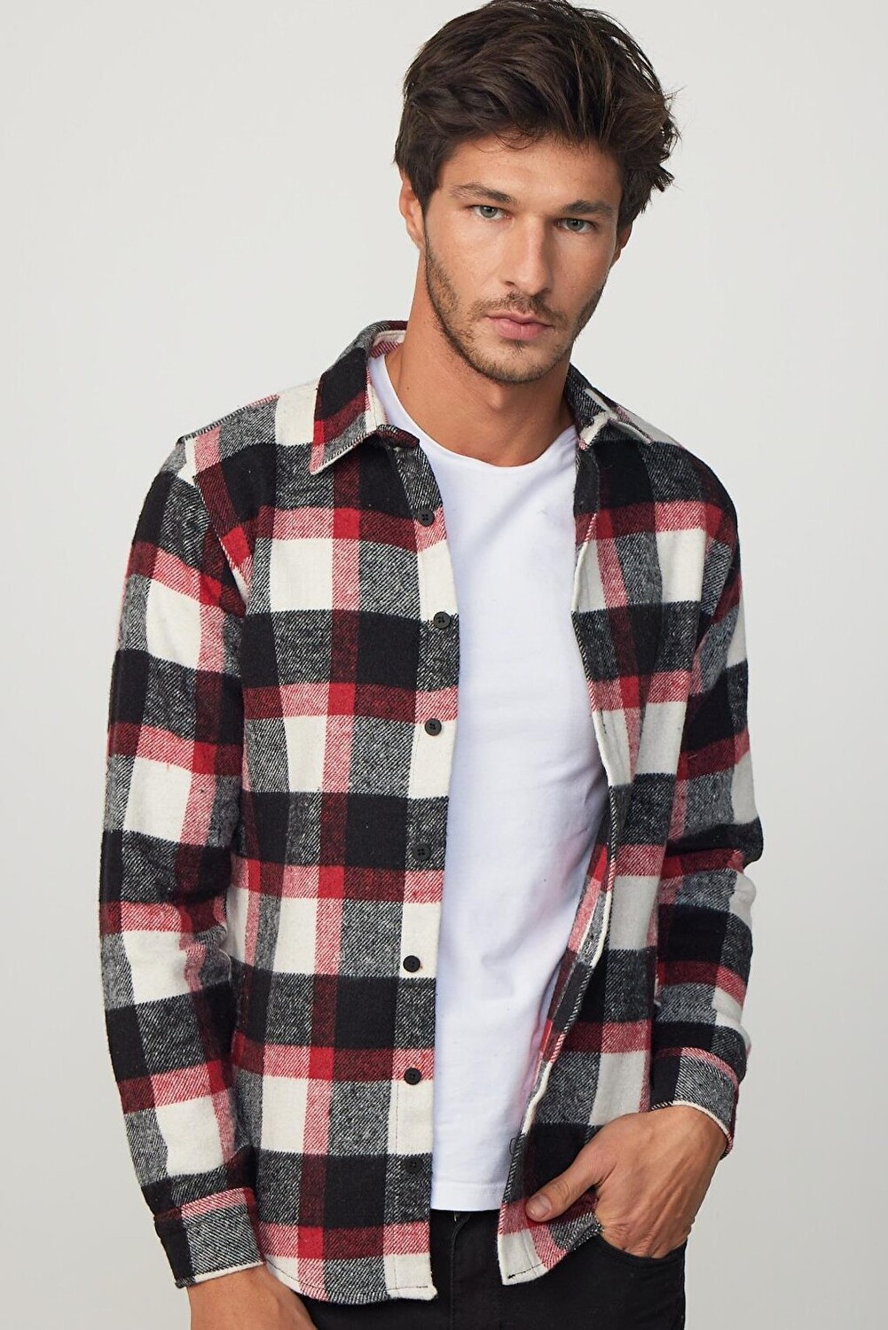 

Мужская рубашка узкого кроя в клетку Lumberjack Slim Fit TUDORS, смешанный