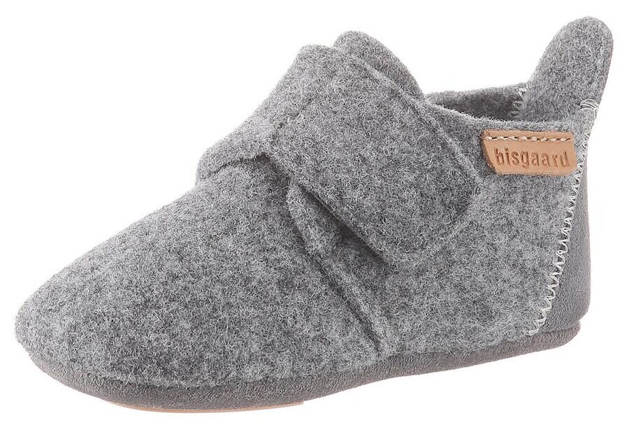 

Домашние тапочки Bisgaard WOOL BABY, серый